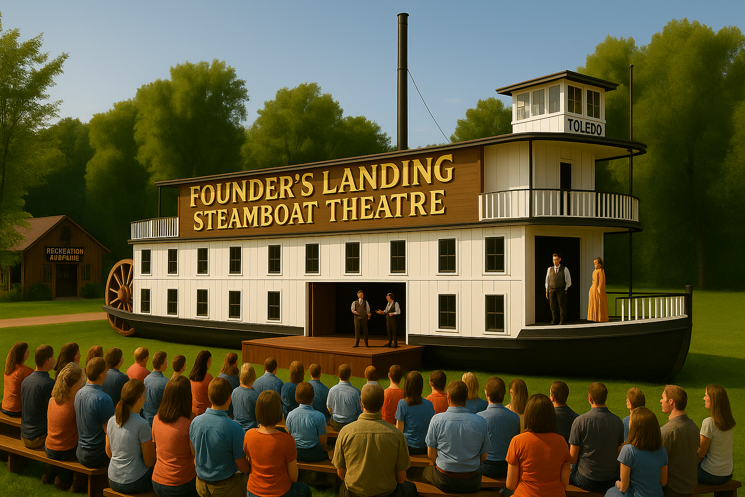 Steamboat Theater - Daytime View